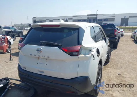2021 Nissan Rogue S Fwd из США, поврежденный, VIN 5N1AT3AA6MC703588